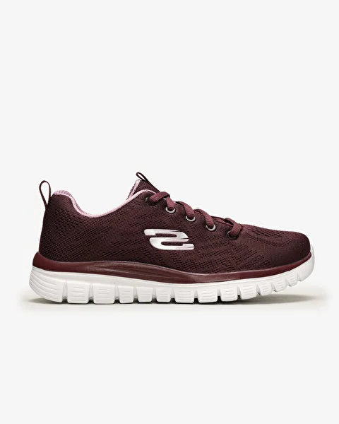 ZAPATILLAS MUJER SKECHERS GRACEFUL - GET CONNECTED 12615 WINE