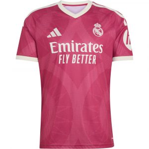 CAMISETA ADIDAS OFICIAL REAL MADRID HOMBRE TERCERA EQUIPACIÓN ORIGINAL TEMPORADA 2026/2026 ROSA