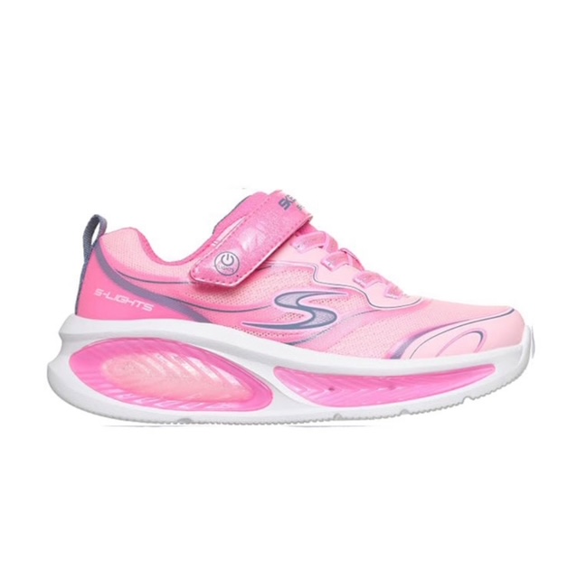 ZAPATILLAS CON LUCES NIÑA SKECHERS S-LIGHTS COSMIC GLOW 2.0 303737LC PKMT